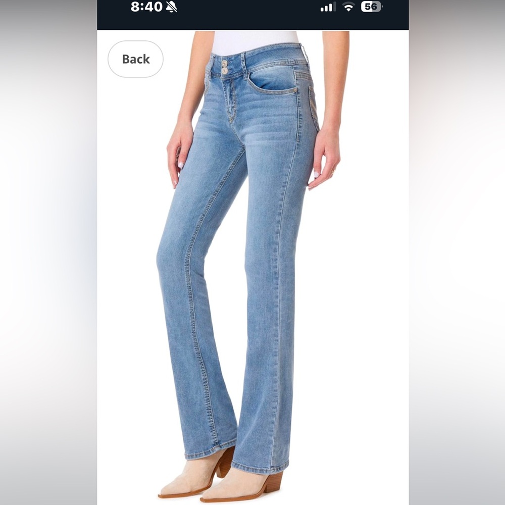 Wallflower Luscious Curvy Bootcut - NWT 7 Long